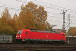 DB 185 211 Lz Richtung Norden  am 05.11.2018 in Hamburg-Harburg