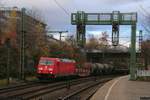 DB 185 363 mit gemischten Güterzug
am 19.11.2018 in Hamburg-Harburg