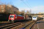 baureihe-187-traxx-f140-ac3/650762/db-187-152-mit-gemischten-gueterzug DB 187 152 mit gemischten Güterzug am 29.01.2019 in Hamburg-Harburg