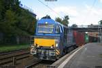 ATLU / Locon 1 273 019 (92 80 1273 019-0 D-ATLU) mit Containerzug Richtung Süden  am 25.09.2018 in Hamburg-Harburg