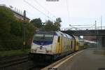metronom-eisenbahngesellschaft-mbh/638172/me-246-009-10-jahre-metronom ME 246 009 '10 Jahre metronom' schiebt RE5 nach Cuxhaven
am 03.10.2018 in Hamburg-Harburg