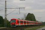 DB 474 136 + DB 474 139 als S3 nach Stade  am 27.09.2018 in Neukloster (Kreis Stade)