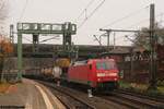 DB 152 190 mit KT 50152 nach Stade  am 14.11.2018 in Hamburg-Harburg