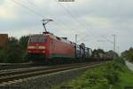 DB 152 069 mit Güterzug Richtung Maschen  am 27.09.2018 in Neukloster (Kreis Stade)