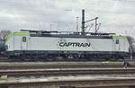Captrain 193 895 abgestellt in Hamburg-Hohe Schaar am 25.12.2018